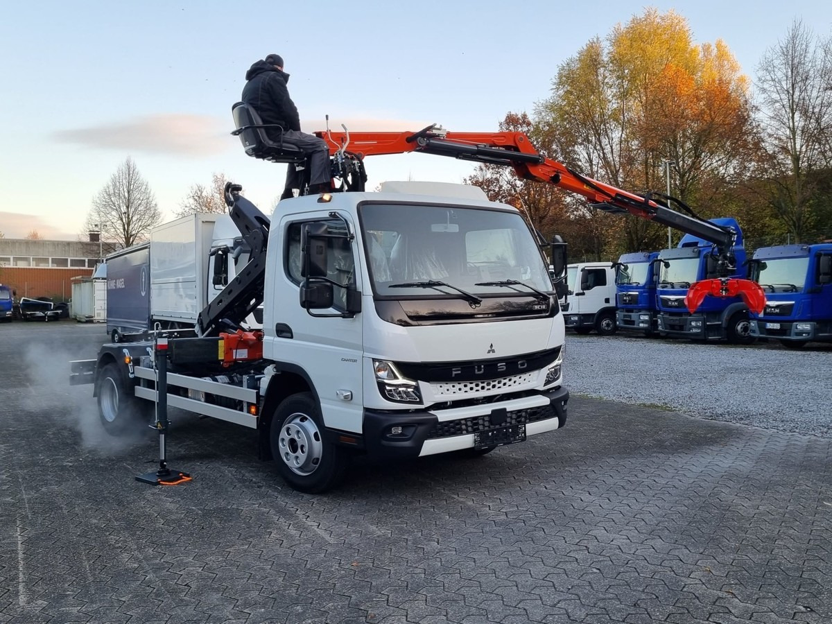 Leasing para FUSO FUSO 9C18 City Abrollkipper + Z-Kran Recycling FUSO FUSO 9C18 City Abrollkipper + Z-Kran Recycling: foto 10