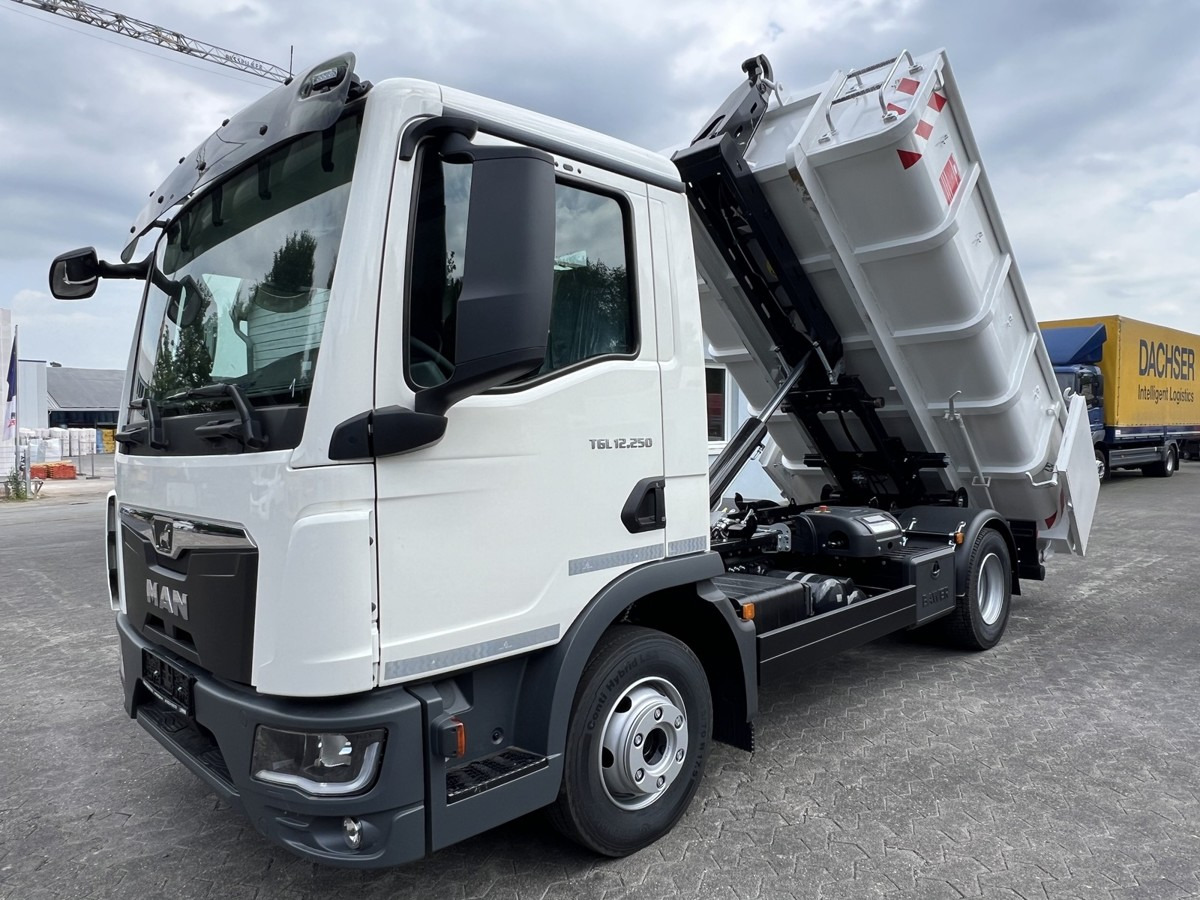 MAN TGL 12.250 BL NEU City Abrollkipper PowerMatic s - Camión multibasculante: foto 2 MAN TGL 12.250 BL NEU City Abrollkipper PowerMatic s - Camión multibasculante: foto 2