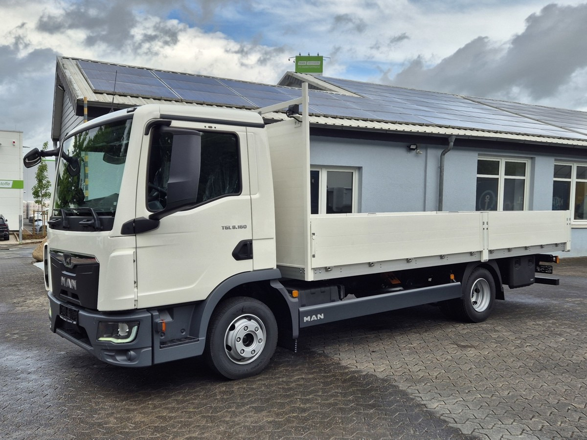 MAN TGL 8.160 BL NEU Alu Pritsche 5.5m - Furgoneta caja abierta: foto 2 MAN TGL 8.160 BL NEU Alu Pritsche 5.5m - Furgoneta caja abierta: foto 2