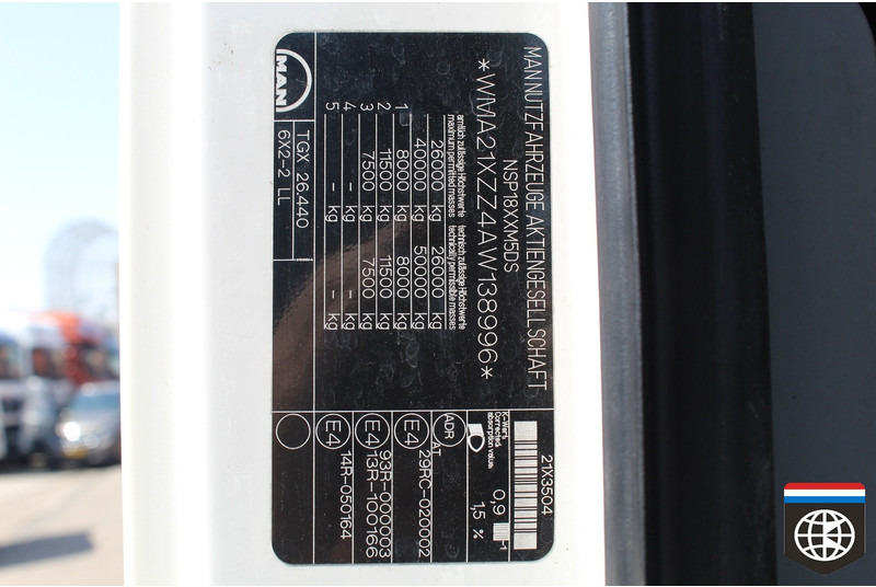 Camión lona MAN TGX 26 440 RETARDER - NIGHT A/C: foto 18