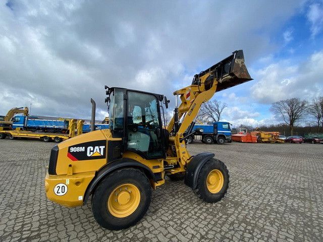 CAT 908M, 4+1 Schaufel, Palettengabel, wenig Std. - Cargadora de ruedas: foto 5 CAT 908M, 4+1 Schaufel, Palettengabel, wenig Std. - Cargadora de ruedas: foto 5