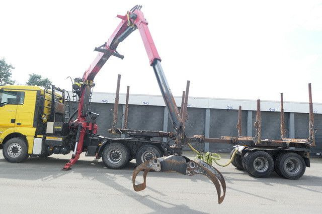 Cabeza tractora MAN 26.540 TGX/6x4/540 PS/Kran Epsilon/Blattfederung: foto 7