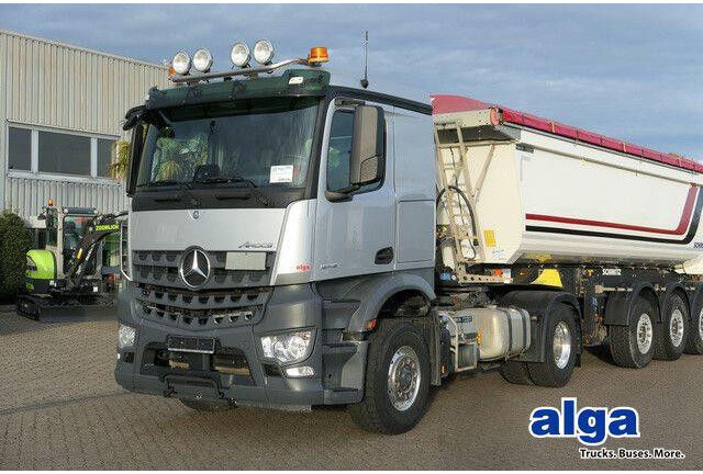 Mercedes-Benz 1846 Arocs 4x4, HydroDrive, Hydr., Alu-Felgen,AC - Cabeza tractora: foto 1 Mercedes-Benz 1846 Arocs 4x4, HydroDrive, Hydr., Alu-Felgen,AC - Cabeza tractora: foto 1
