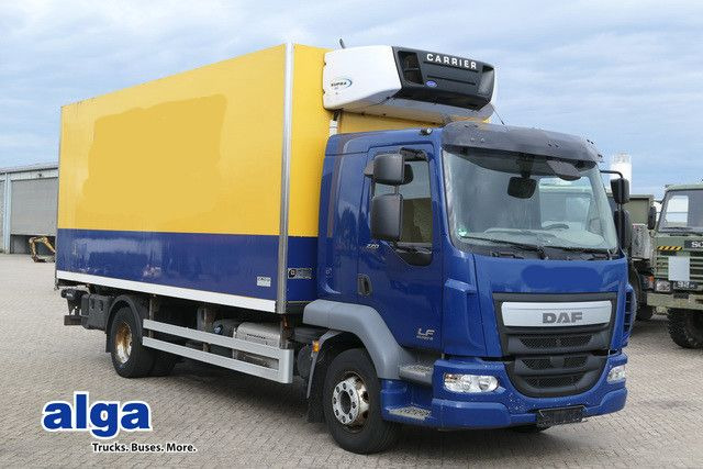 DAF LF 220 FA/6,10 m. lang/Carrier Supra 550/Luftfed - Camión frigorífico: foto 1 DAF LF 220 FA/6,10 m. lang/Carrier Supra 550/Luftfed - Camión frigorífico: foto 1