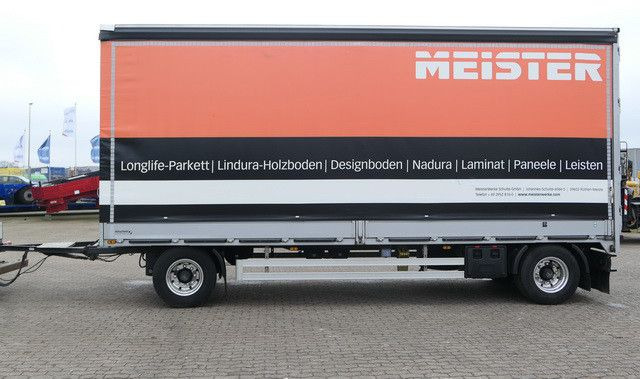 Duenschede PA 18/7, Jumbo, Bordwände, Alu-Felgen - Remolque con toldo: foto 3 Duenschede PA 18/7, Jumbo, Bordwände, Alu-Felgen - Remolque con toldo: foto 3