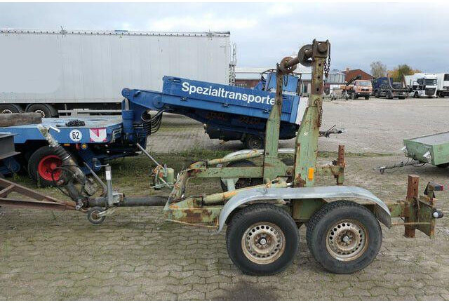 Eilers ZSB Kabeltrommel, Tandem, BPW, 2,4to. NL - Remolque multilift/ Portacontenedores de cadenas: foto 5 Eilers ZSB Kabeltrommel, Tandem, BPW, 2,4to. NL - Remolque multilift/ Portacontenedores de cadenas: foto 5