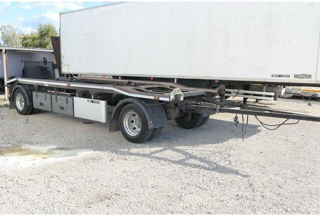 HKM G 18 ZL 5,0, Außenroller 5 bis 7m, Luftfederun - Remolque portacontenedore/ Intercambiable: foto 2 HKM G 18 ZL 5,0, Außenroller 5 bis 7m, Luftfederun - Remolque portacontenedore/ Intercambiable: foto 2