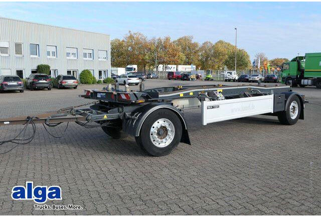 Huffermann HSA 18.70 LS, Schlitten, Alu-Felgen, Staukasten - Remolque portacontenedore/ Intercambiable: foto 1 Huffermann HSA 18.70 LS, Schlitten, Alu-Felgen, Staukasten - Remolque portacontenedore/ Intercambiable: foto 1