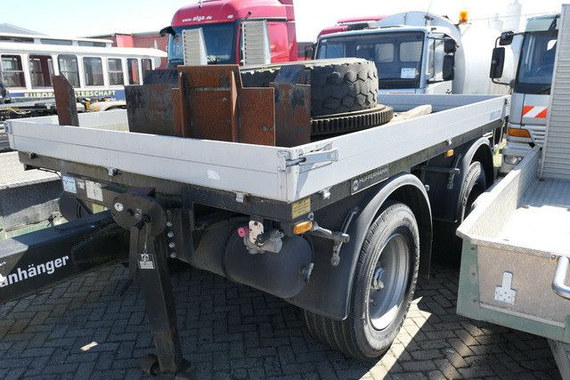 Hüffermann HTA 18.00, Tandem, Ballastanhänger, Luftfederung - Remolque plataforma/ Caja abierta: foto 4 Hüffermann HTA 18.00, Tandem, Ballastanhänger, Luftfederung - Remolque plataforma/ Caja abierta: foto 4