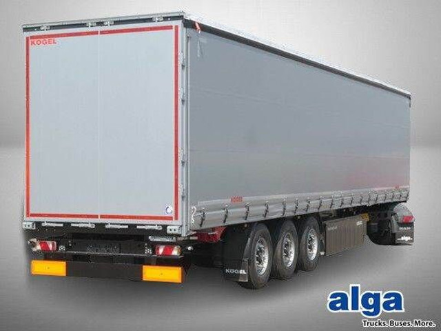 Kögel SN 24, Edscha, Palettenkasten, Luft-Lift, BPW - Semirremolque lona: foto 1 Kögel SN 24, Edscha, Palettenkasten, Luft-Lift, BPW - Semirremolque lona: foto 1