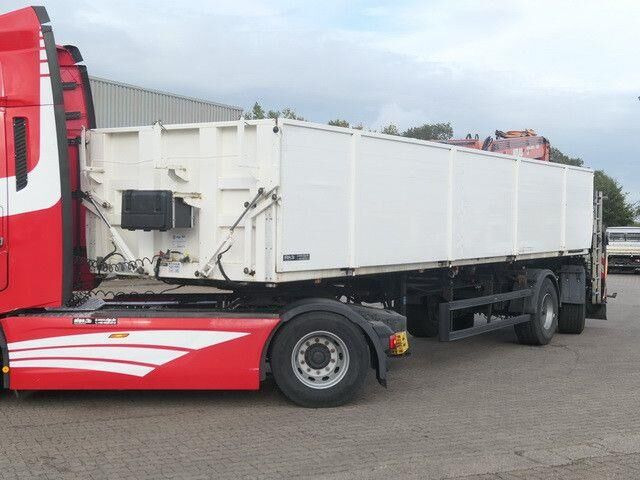 Langendorf SSH 20/25, Kalksandstein, Kran Atlas AK330.2V - Semirremolque plataforma/ Caja abierta: foto 2 Langendorf SSH 20/25, Kalksandstein, Kran Atlas AK330.2V - Semirremolque plataforma/ Caja abierta: foto 2