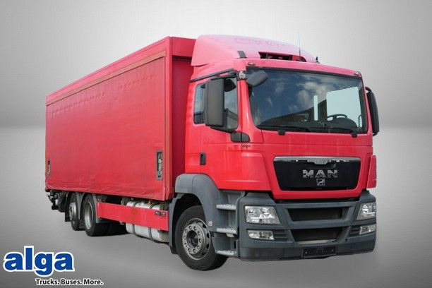 MAN 26.400 TGS LL 6x2, LBW 2.0to., Klima, Navi - Camión transporte de bebidas: foto 1 MAN 26.400 TGS LL 6x2, LBW 2.0to., Klima, Navi - Camión transporte de bebidas: foto 1