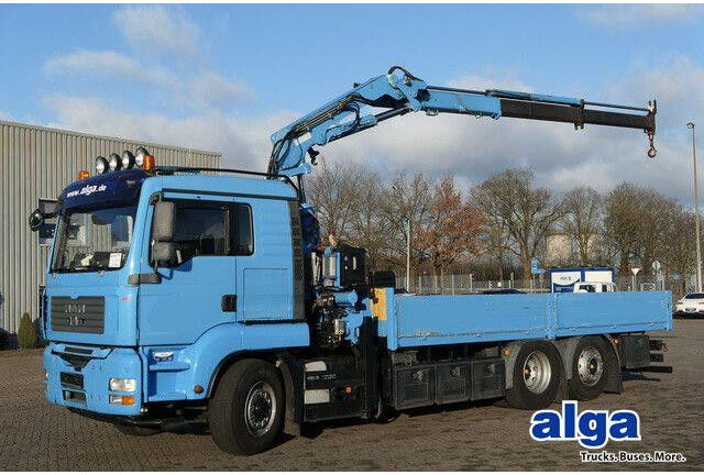 MAN 26.440 6x4H-2 BL TGA, Terex-Atlas 165.5, Funk - Camión caja abierta: foto 1 MAN 26.440 6x4H-2 BL TGA, Terex-Atlas 165.5, Funk - Camión caja abierta: foto 1