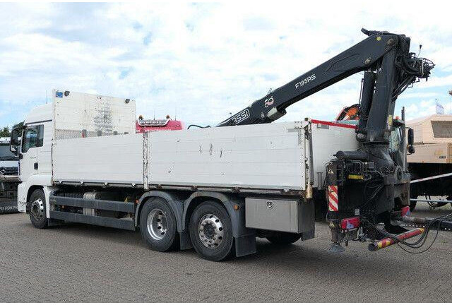 MAN 26.440 TGS LL 6x2, Kran Fassi F195AS.22, AHK, AC - Camión caja abierta: foto 3 MAN 26.440 TGS LL 6x2, Kran Fassi F195AS.22, AHK, AC - Camión caja abierta: foto 3