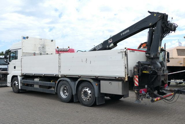 MAN 26.440 TGS LL 6x2, Kran Fassi F195AS.22, AHK, AC - Camión caja abierta, Camión grúa: foto 3 MAN 26.440 TGS LL 6x2, Kran Fassi F195AS.22, AHK, AC - Camión caja abierta, Camión grúa: foto 3