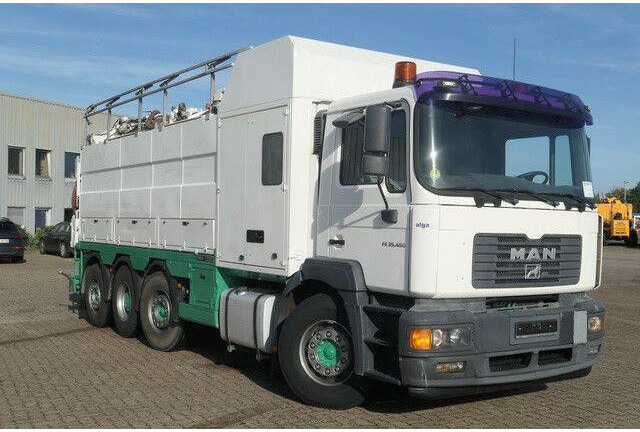 MAN 35.464 FVNLC 8x2, Müller-Fatmaster, Saugaufbau - Limpieza de alcantarillado: foto 4 MAN 35.464 FVNLC 8x2, Müller-Fatmaster, Saugaufbau - Limpieza de alcantarillado: foto 4