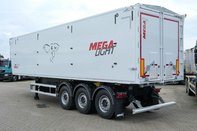 MEGA MNL, Alu, 58m³, Kombitür, SAF,Mehrfach auf Lager - Semirremolque volquete: foto 3 MEGA MNL, Alu, 58m³, Kombitür, SAF,Mehrfach auf Lager - Semirremolque volquete: foto 3