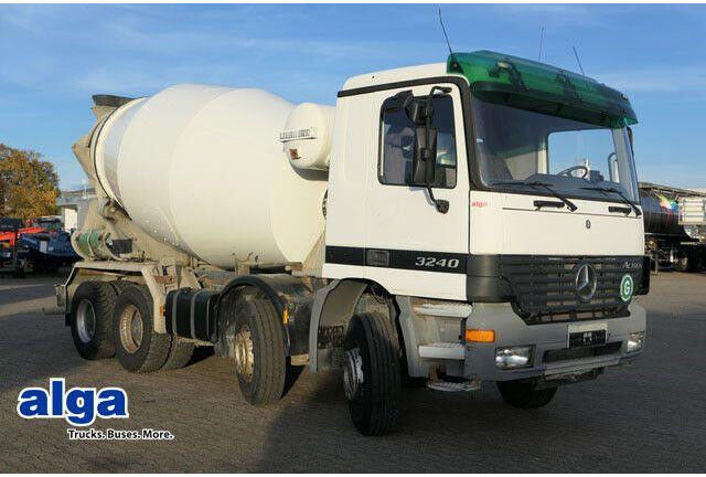 Mercedes-Benz 3240 B Actros 8x4, Liebherr HTM904, 9m³ - Camión hormigonera: foto 1 Mercedes-Benz 3240 B Actros 8x4, Liebherr HTM904, 9m³ - Camión hormigonera: foto 1