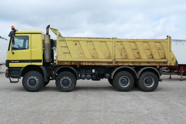 Mercedes-Benz 4140 AK Actros 8x8, Allrad, Meiller, 17m³ - Camión portacontenedor de cadenas: foto 3 Mercedes-Benz 4140 AK Actros 8x8, Allrad, Meiller, 17m³ - Camión portacontenedor de cadenas: foto 3