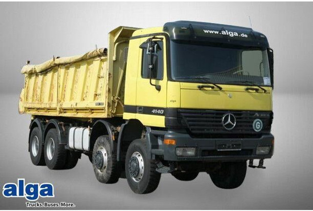 Mercedes-Benz 4140 AK Actros 8x8, Meiler, Allrad, Rollplane - Camión volquete: foto 1 Mercedes-Benz 4140 AK Actros 8x8, Meiler, Allrad, Rollplane - Camión volquete: foto 1