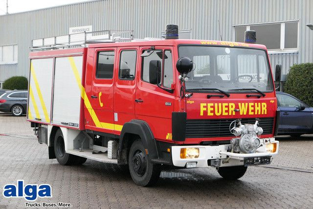 Mercedes-Benz 814 F 4x2, Pumpe, DOKA, Feuerwehr, 26tkm - Camión de bomberos: foto 1 Mercedes-Benz 814 F 4x2, Pumpe, DOKA, Feuerwehr, 26tkm - Camión de bomberos: foto 1
