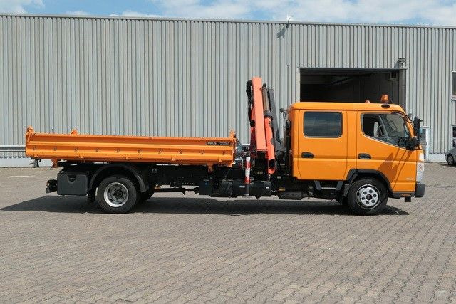 Mitsubishi Fuso Canter 7C18D, Palfinger PK 7001-KA, DOKA - Camión volquete, Camión grúa: foto 2 Mitsubishi Fuso Canter 7C18D, Palfinger PK 7001-KA, DOKA - Camión volquete, Camión grúa: foto 2