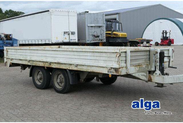 Müller-Mitteltal ETÜ-TA, Tandem, 5.100mm lang, Zurrösen,Tieflader - Remolque plataforma/ Caja abierta: foto 1 Müller-Mitteltal ETÜ-TA, Tandem, 5.100mm lang, Zurrösen,Tieflader - Remolque plataforma/ Caja abierta: foto 1
