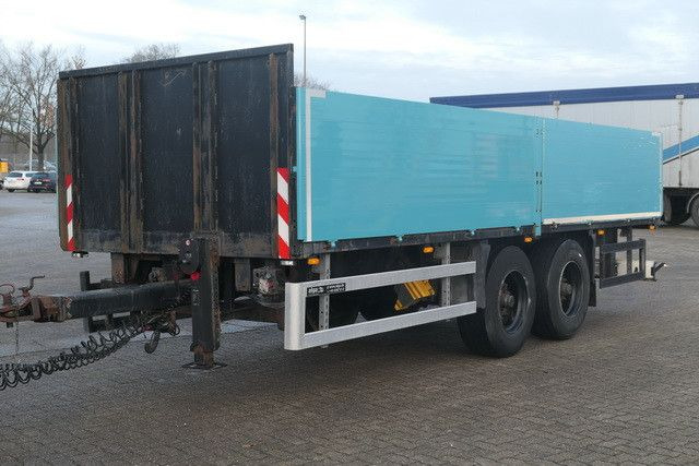 Schmitz Cargobull PR 18, Tandem, 1m Bordwände, BPW, Luftfederung - Remolque plataforma/ Caja abierta: foto 4 Schmitz Cargobull PR 18, Tandem, 1m Bordwände, BPW, Luftfederung - Remolque plataforma/ Caja abierta: foto 4