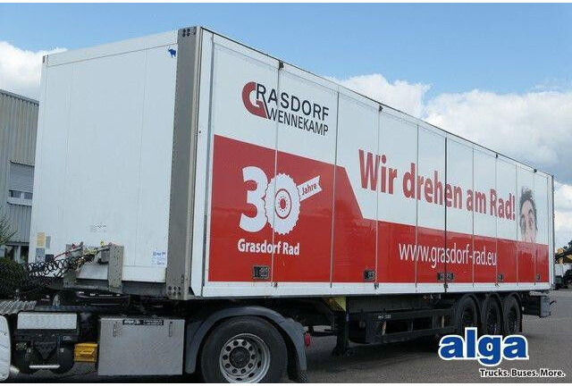 Schmitz Cargobull SKO 24, Faltwand, Seitentüren,Isoliert,Luft-Lift - Semirremolque caja cerrada: foto 1 Schmitz Cargobull SKO 24, Faltwand, Seitentüren,Isoliert,Luft-Lift - Semirremolque caja cerrada: foto 1