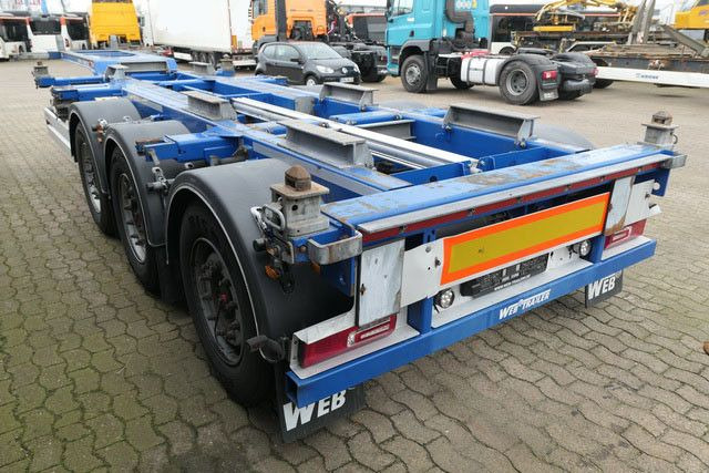 Web-Trailer LPRS24, 20/30/40 & 45 Fuß Container, Luft-Lift - Semirremolque portacontenedore/ Intercambiable: foto 3 Web-Trailer LPRS24, 20/30/40 & 45 Fuß Container, Luft-Lift - Semirremolque portacontenedore/ Intercambiable: foto 3