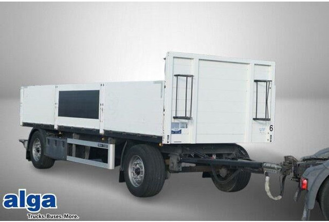 Wilken A18-4-3, Verzinkt, Luftfederung,Baustoffe - Remolque plataforma/ Caja abierta: foto 1 Wilken A18-4-3, Verzinkt, Luftfederung,Baustoffe - Remolque plataforma/ Caja abierta: foto 1