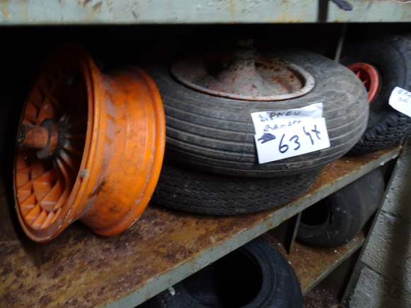 Rueda completa para Tractor 2 Roues de brouette, 2 Roues de diable, Jante plastique: foto 1