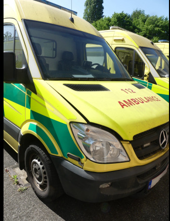 REF:19 - Ambulance Mercedes-Benz Sprinter (2013-349.217 km) - Ambulancia: foto 4 REF:19 - Ambulance Mercedes-Benz Sprinter (2013-349.217 km) - Ambulancia: foto 4