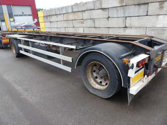 REF:WD-83-GR - Remorque porte container Floor FLA-10-108 - Remolque portacontenedore/ Intercambiable: foto 2 REF:WD-83-GR - Remorque porte container Floor FLA-10-108 - Remolque portacontenedore/ Intercambiable: foto 2