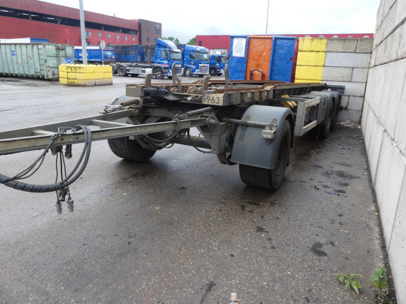 REF:WS-RS-95 - Remorque porte container GS Meppel AIC-2700N - Remolque portacontenedore/ Intercambiable: foto 2 REF:WS-RS-95 - Remorque porte container GS Meppel AIC-2700N - Remolque portacontenedore/ Intercambiable: foto 2