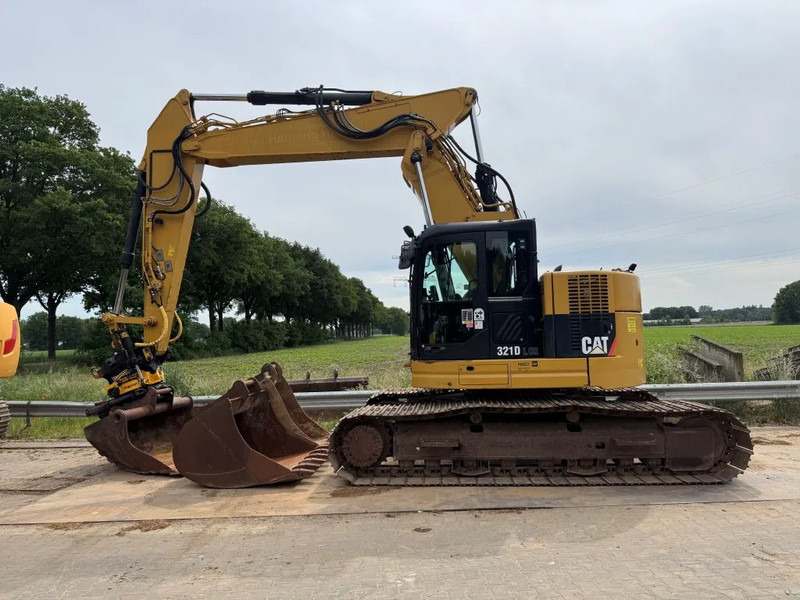 Excavadora de cadenas Caterpillar 321D Engcon Gripper 2011 3 Buckets!: foto 1