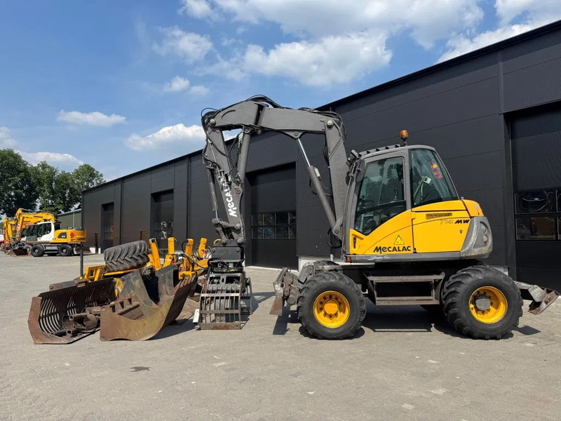 Mecalac 714MW FULL ATTACHMENTS OVERCOMPLEET !!! - Excavadora de ruedas: foto 3 Mecalac 714MW FULL ATTACHMENTS OVERCOMPLEET !!! - Excavadora de ruedas: foto 3
