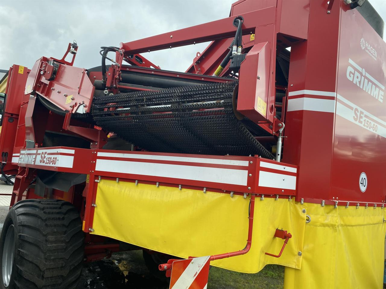 Grimme SE 150/60 NB - Arrancadora de patatas: foto 4 Grimme SE 150/60 NB - Arrancadora de patatas: foto 4