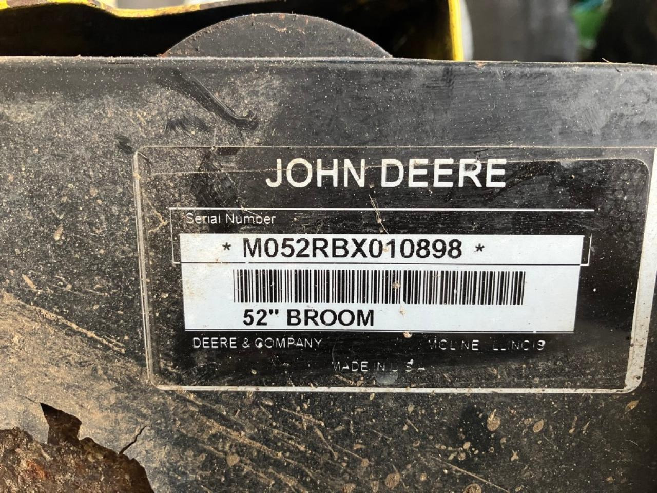 John Deere 52 inch Broom - Barredora cucharón: foto 3 John Deere 52 inch Broom - Barredora cucharón: foto 3