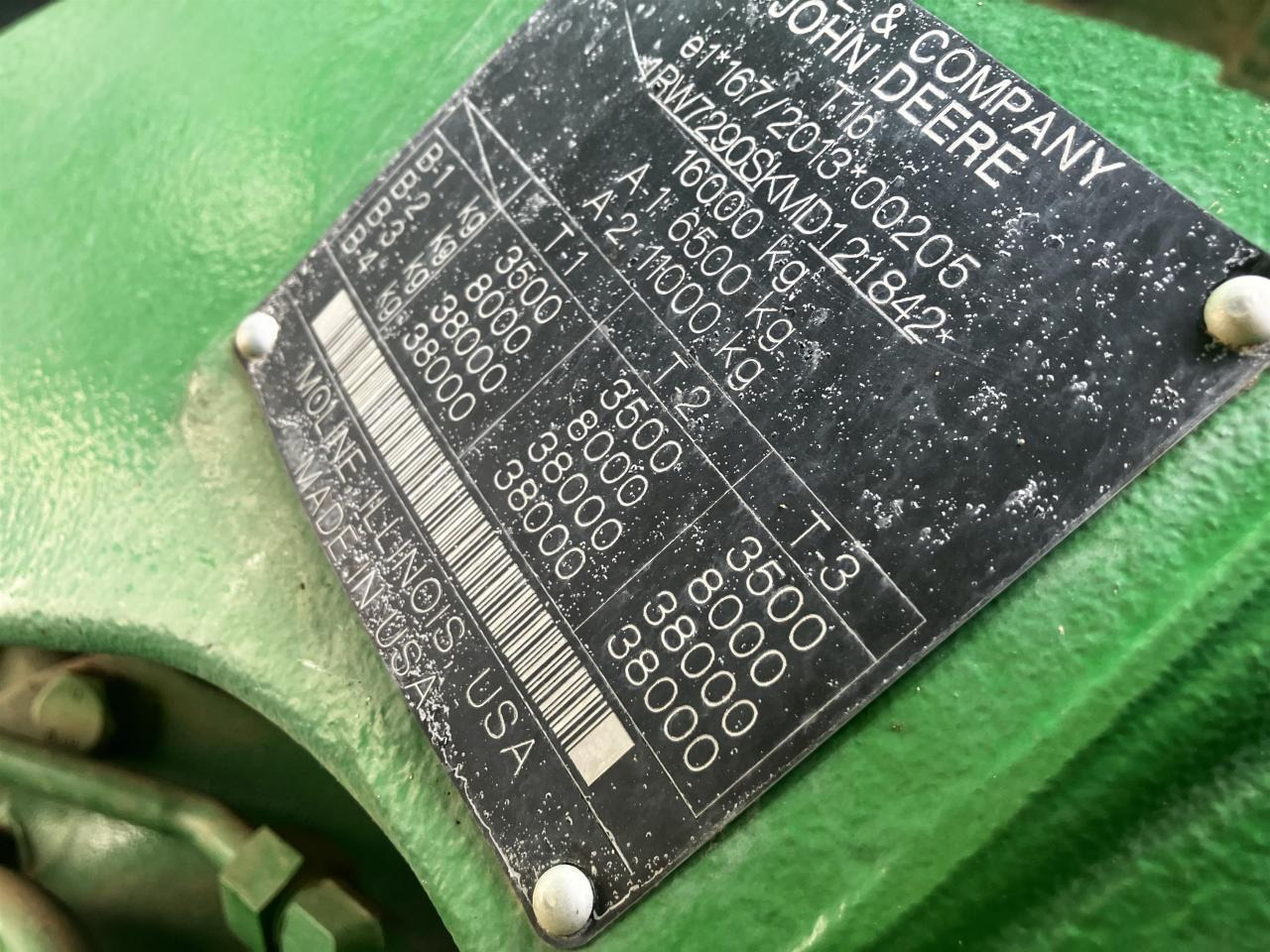 Tractor John Deere 7R 290 (MY21): foto 16