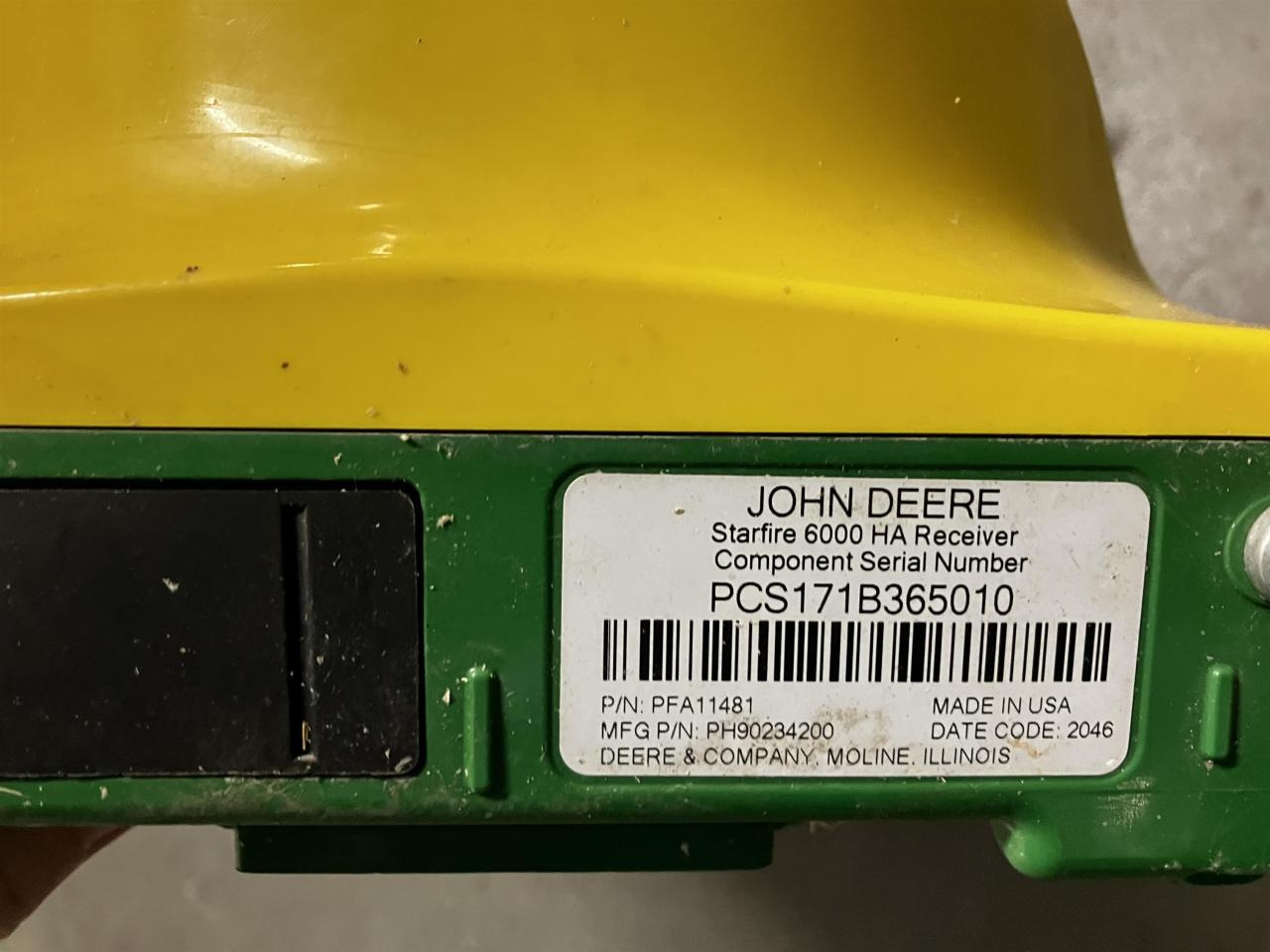 John Deere SF6000 - Sistema de navegación para Maquinaria agrícola: foto 4 John Deere SF6000 - Sistema de navegación para Maquinaria agrícola: foto 4