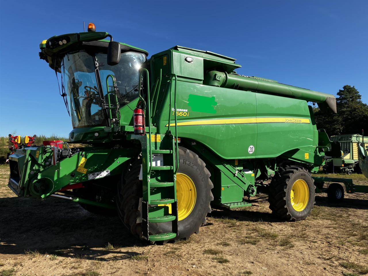 John Deere T660i - Cosechadora de granos: foto 1 John Deere T660i - Cosechadora de granos: foto 1