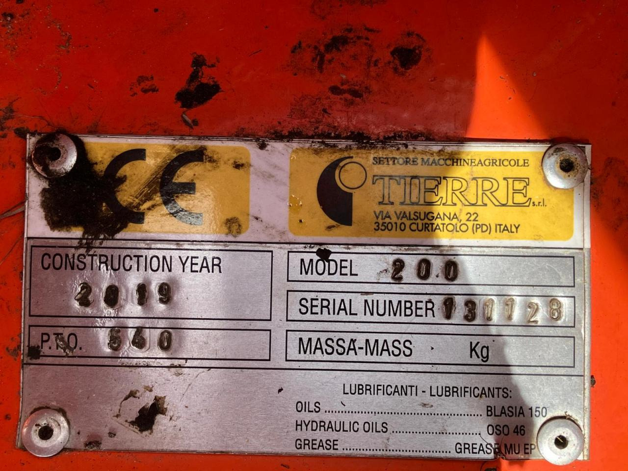 Tierre TCL 200 - Desbrozadora de martillos: foto 5 Tierre TCL 200 - Desbrozadora de martillos: foto 5