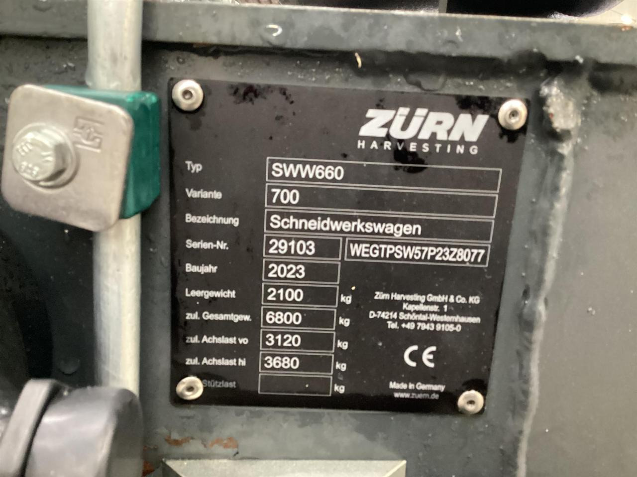 Leasing para Zürn Profi Cut 700 Zürn Profi Cut 700: foto 17