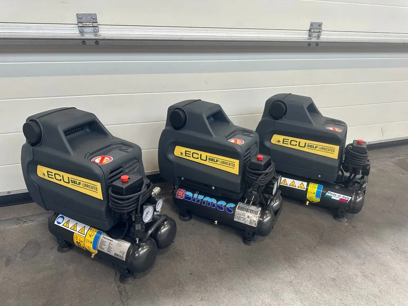 Compresor de aire nuevo Airmec ECU XSS 228 Olievrije Zuigercompressor 2 PK 205 L / min 10 Bar New: foto 9