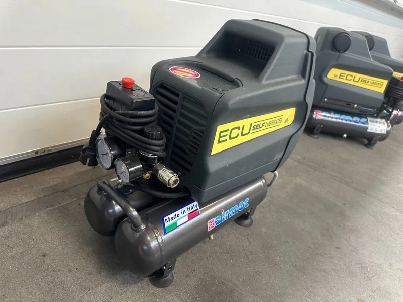 Compresor de aire nuevo Airmec ECU XSS 228 Olievrije Zuigercompressor 2 PK 205 L / min 10 Bar New: foto 8