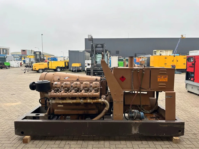 Alsthom V102 unelec 140 kVA generatorset ex Emergency Noodstroom Aggregaat - Generador industriale: foto 4 Alsthom V102 unelec 140 kVA generatorset ex Emergency Noodstroom Aggregaat - Generador industriale: foto 4