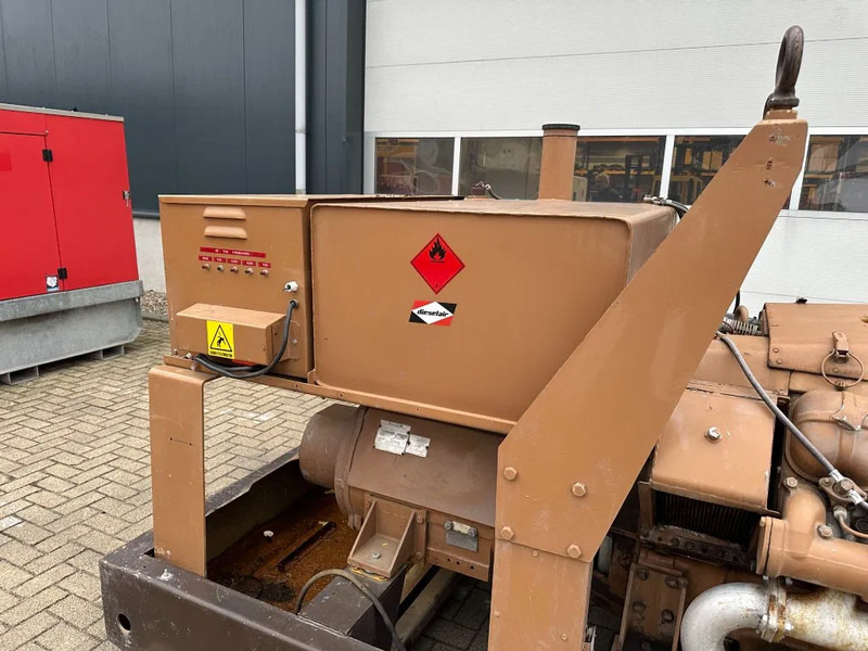 Generador industriale Alsthom V102 unelec 140 kVA generatorset ex Emergency Noodstroom Aggregaat: foto 14