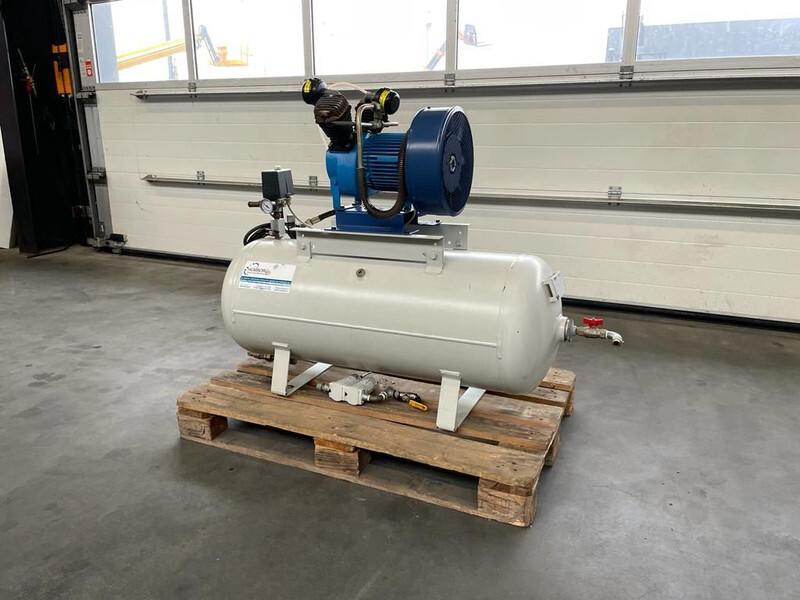Compresor de aire Alup 2.2 kW 240 L / min 10 Bar Elektrische Zuigercompressor op ketel: foto 10