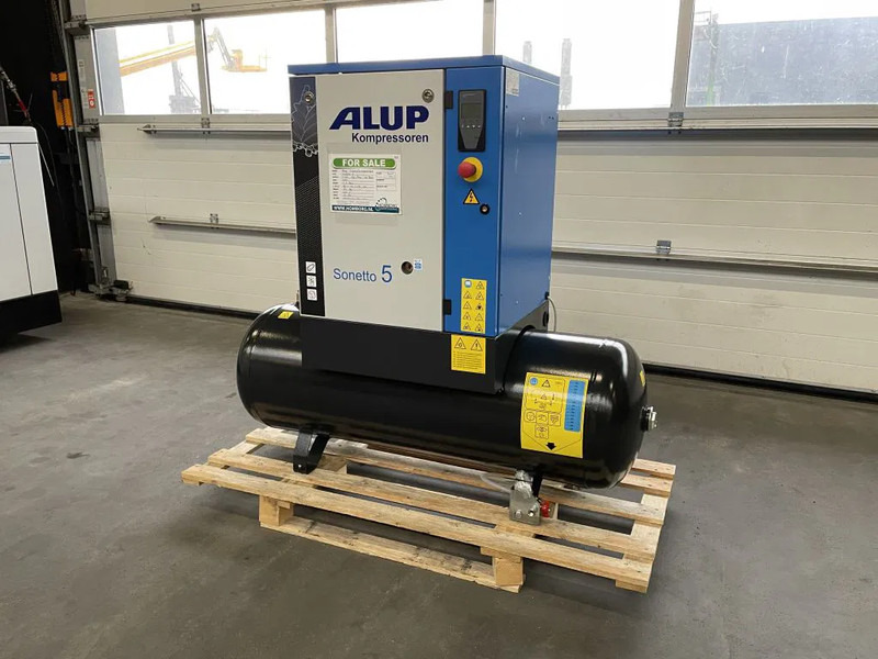 Alup Sonetto 5 - 200 Elektrische Schroefcompressor 4 kW 470 L/Min 10 Bar op ketel - Compresor de aire: foto 2 Alup Sonetto 5 - 200 Elektrische Schroefcompressor 4 kW 470 L/Min 10 Bar op ketel - Compresor de aire: foto 2